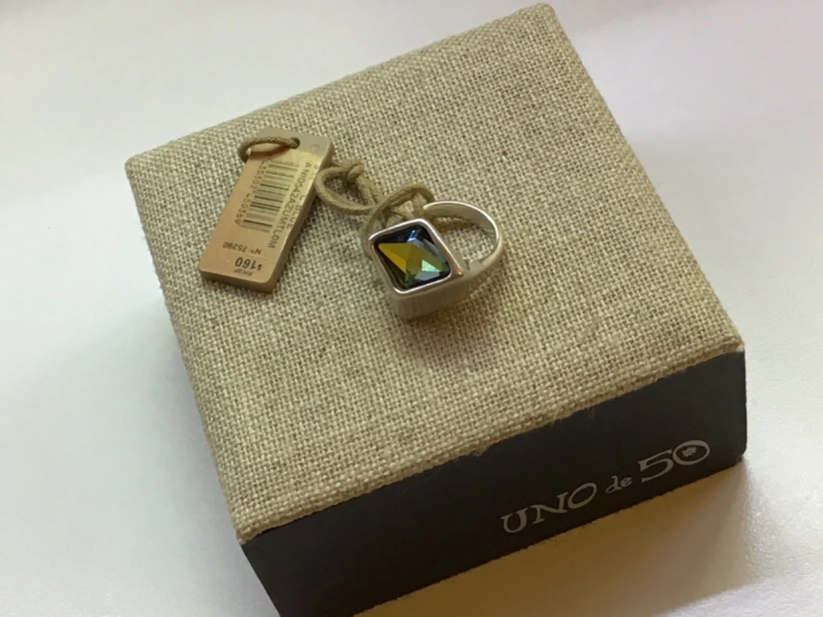Uno de 50 aurora shop borealis ring