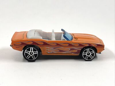 Hot Wheels 2019 HW Flames '69 Camaro Convertible Orange PR5 Wheels