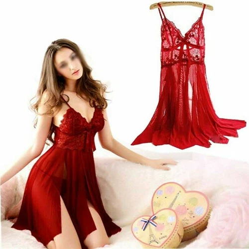 Lot Women Sexy Lingerie Dress G-string Underwear Babydoll Sleepwear Nightwear - Picture 824 of 951