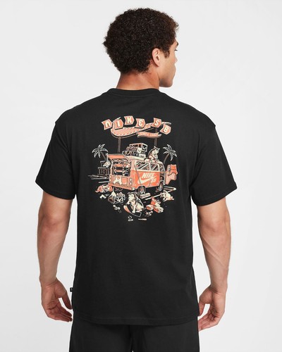 Brand New Mens Nike SB 8 OC Road Dogs T-shirt Black - Picture 2 of 2