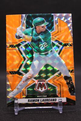 Ramon Laureano #51 2022 Panini Mosaic Reactive Orange Mosaic