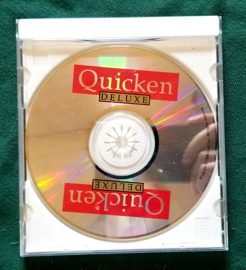 Intuit Quicken Basic 99 For Windows 95/98/NT Disc and Manual in Original Box VTG - Image 4 of 4