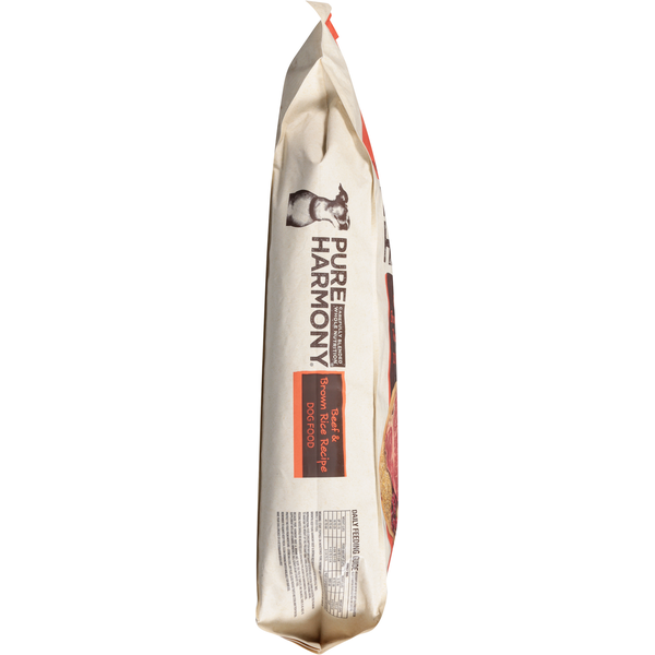 Pure Harmony Beef Brown Rice Recipe Dog Food LB