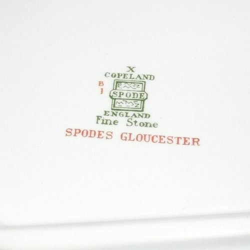 Copeland Spode England Gloucester Pattern Handled Serving Plate - Picture 6 of 6