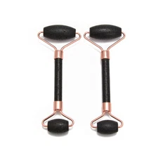 Face Massage Roller Black Lava Size 5.5" Sold Per Piece (Lava)