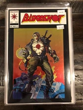 Bloodshot #1 1993 Grade 8.0 Very Fine 1st solo Valiant Comic Book