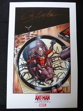 BOB LAYTON signed autograph signed on "MARVEL ANT-MAN" LIMITED EDITION PRINT