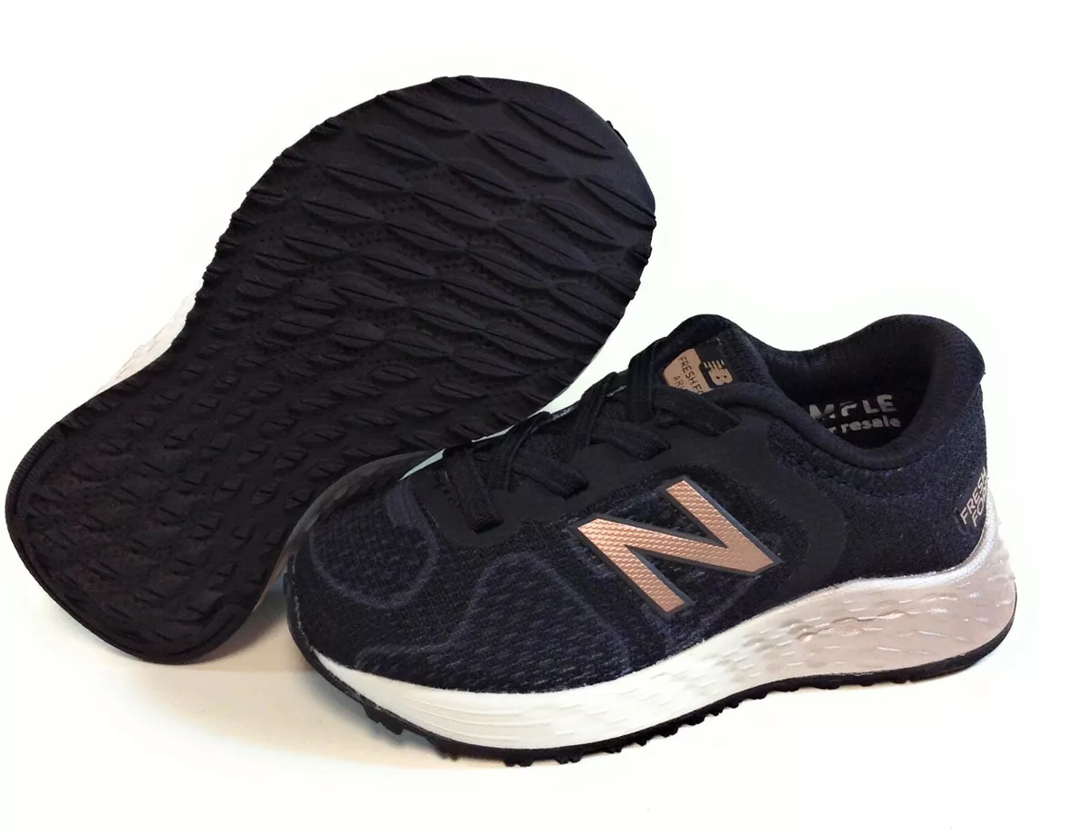 Infant Toddler Girls New Balance ARIMR Black Sneakers Shoes SS
