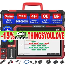2025 Kingbolen K10 PRO Car Full System Diagnostic Tools Key ECU Coding Scanner
