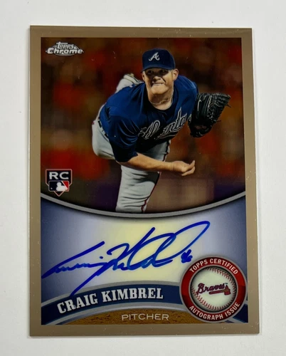 2011 Topps Chrome #195 Craig Kimbrel Rookie Auto  AR81