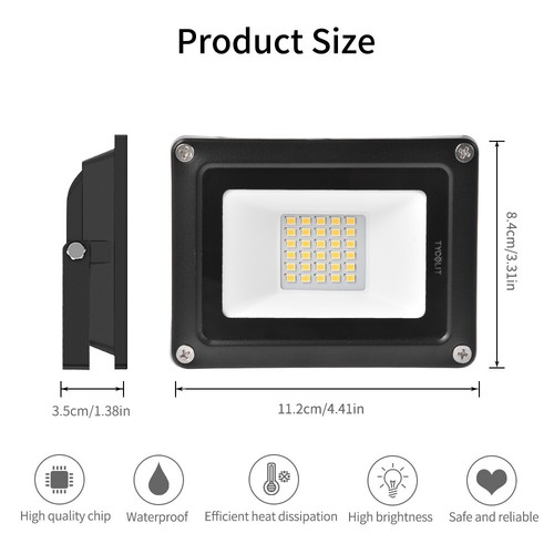 Proyector LED DC12V 10W 20W 30W 50W Proyector SMD Faro Exterior IP65 - Imagen 48 de 60