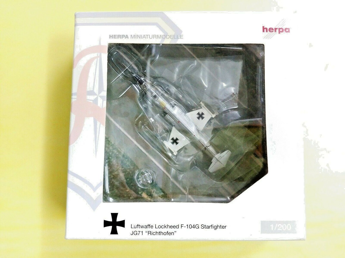 herpa C-160 / F-104G 1/200　ドイツ空軍 Herpa Wings 1:200 552066 Luftwaffe Locheed F-104G