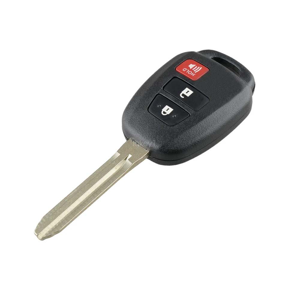 2 para Toyota RAV4 2013 2014 2015 2016 2017 entrada sin llave mando a distancia llavero chip H Foto 3 de 4