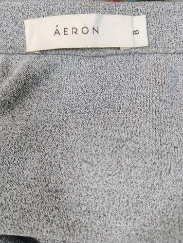 Aeron clothing Grey Knit Midi Dress Luxury Designer Size 8 $695 - Picture 5 of 7