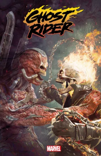 GHOST RIDER #10 (BJORN BARENDS VARIANT)(2023) COMIC BOOK ~ Marvel Comics