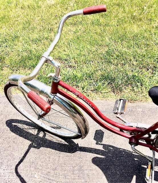 Schwinn Fair Lady Vintage Ladies Red Bicycle | eBay