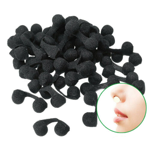 100X Disposable Nose Filters Sunless nosebleed Nasal Plug Spray Softness Sponge - Picture 1 of 10