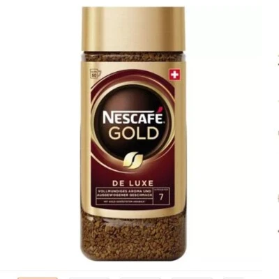 NESCAFÉ 1Pc x 200g Nescafe Gold Deluxe Freeze-dried Instant Coffee Arabica and Robusta