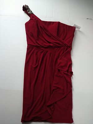 dressbarn bridesmaid dresses Women's Size 10 Dress Sleeveless Wedding Church Asymmetrical Jane Norman navy one 30offsitewidejune26 this piece transitions seamlessly US Size:US 20W