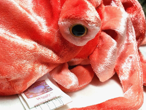 "Wiggly The Squid"" Beanie Babies 2000 RETIRADO con HOLO, ERRORES, PELLETS PE (COMO NUEVO) - Imagen 4 de 6