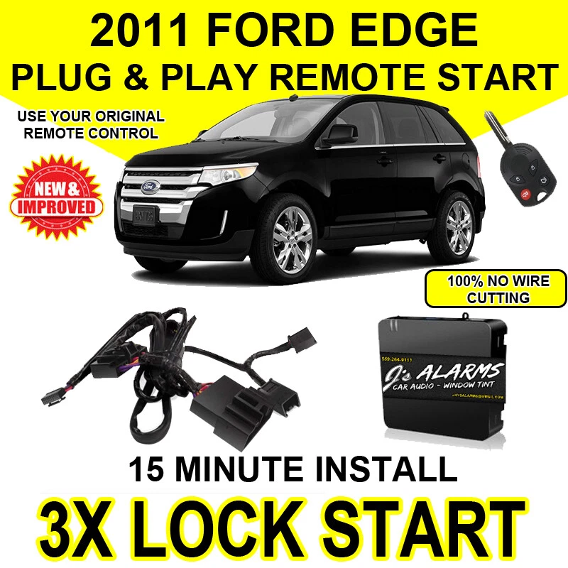 2011 Ford Edge Remote Start Plug and Play Easy Install Truck F150