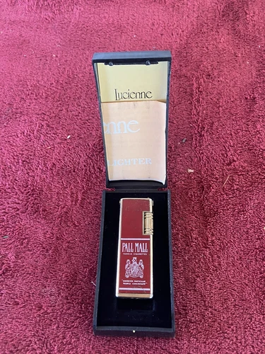 Lucienne Pall Mall Butane Lighter w/Case--Free Ship