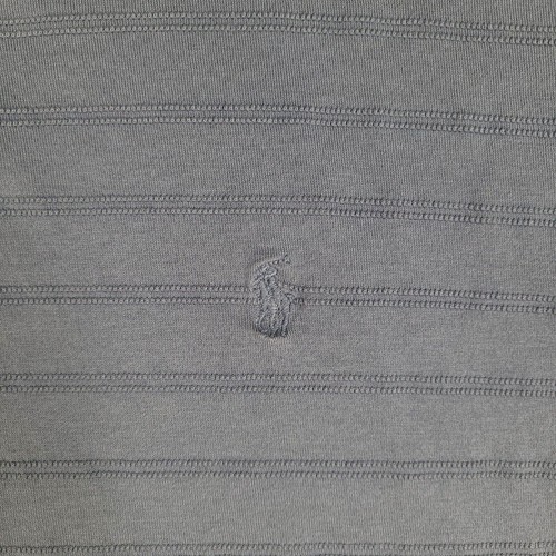 Polo Ralph Lauren Polo Shirt Mens XXL Blue Pima Cotton Striped Pony Logo - Picture 5 of 11