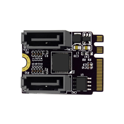 M.2 to SATA 3.0 Expansion Card Adapter Card JMB582 Chip Key A+E WiFi M.2 to SATA