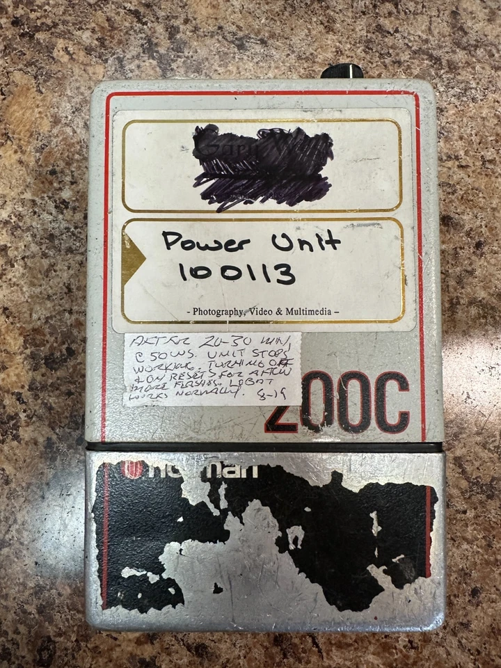 Paquete de alimentación flash Norman 200C 1124L Foto 2 de 4