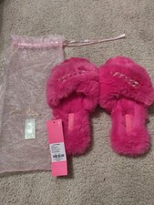 Lilly Pulitzer Layla Ru Pink Grenadine Slippers. Size S 5/6. NWT in Dust Bag.