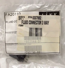 Linx FA20110 3 Way Fluid Connector AS20110 Diagraph 8307662