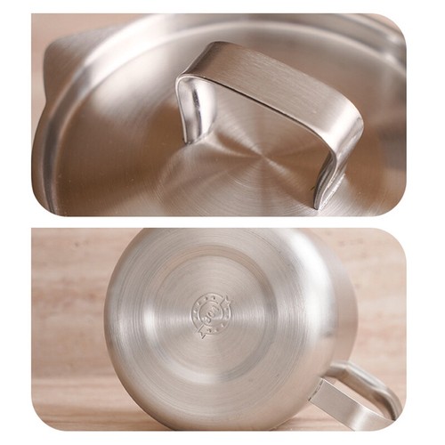 Colino Olio Multifunzione 2 in 1 Acciaio Inox 304 Pentola Cucina Friggitrice - Foto 19 di 26