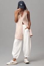 By Anthropologie The A-Line Mini Dress SIZE L new with tag nwt neutral color