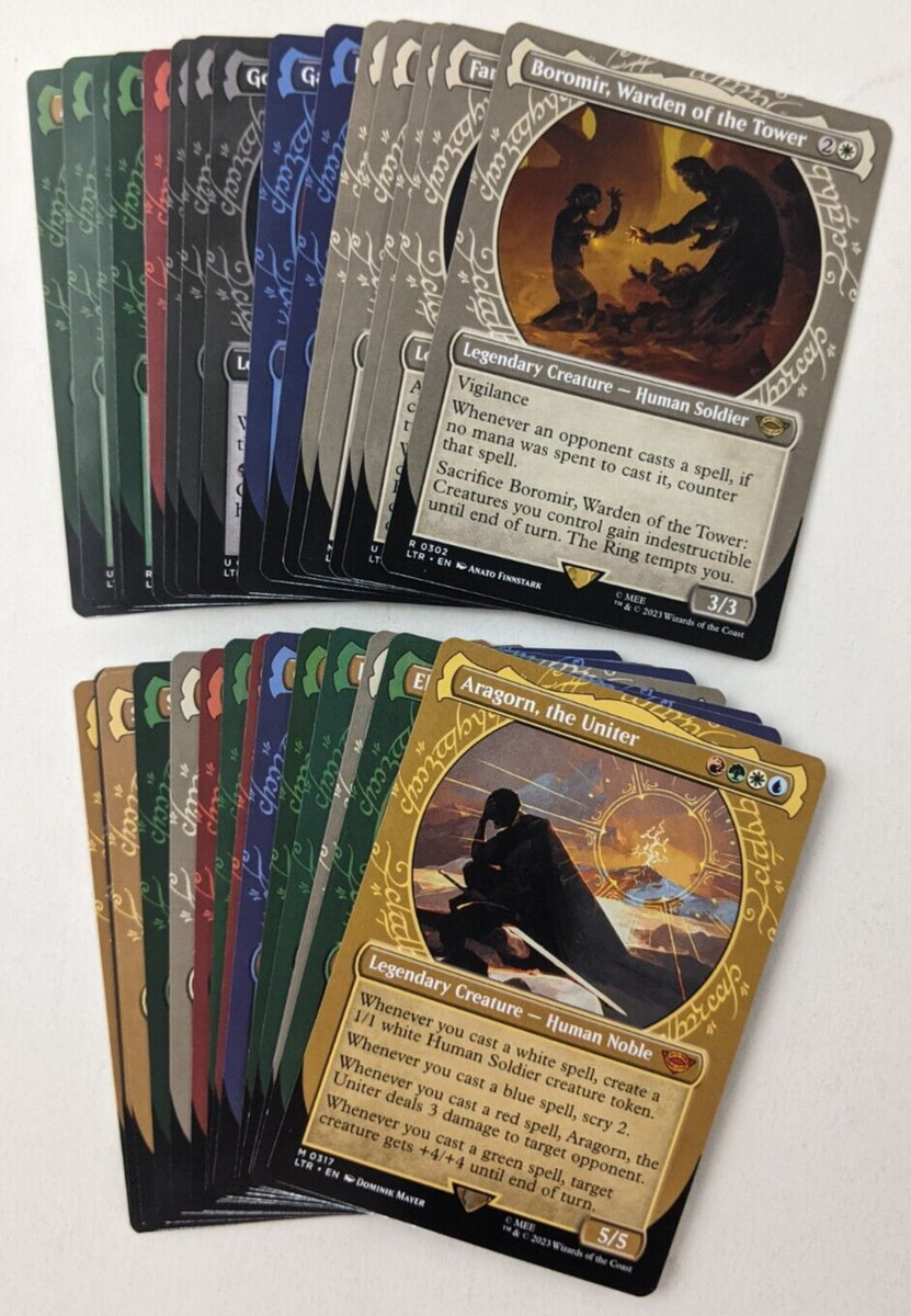mtg lotr showcase cards The Gaffer [The Lord of the Rings: Tales of Middle-Earth Commander Sho main image 0