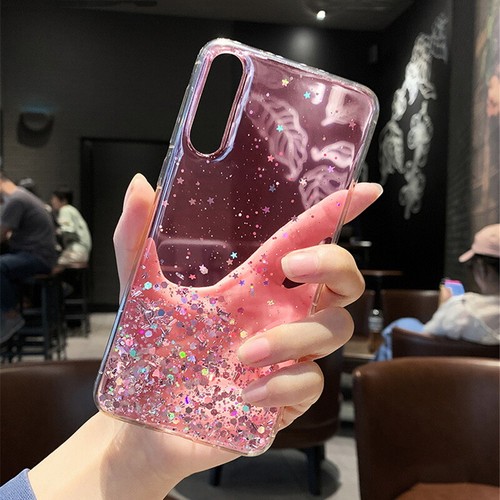 Custodia per Xiaomi Redmi Note 12 11 10 Pro 13T 12T glitter trasparente antiurto cover - Foto 12 di 18