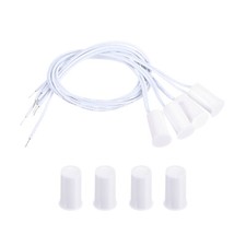 Magnetischer Reedschalter 4 Pack NC Ring Alarm Kontakt Sensor Verdrahtet #1
