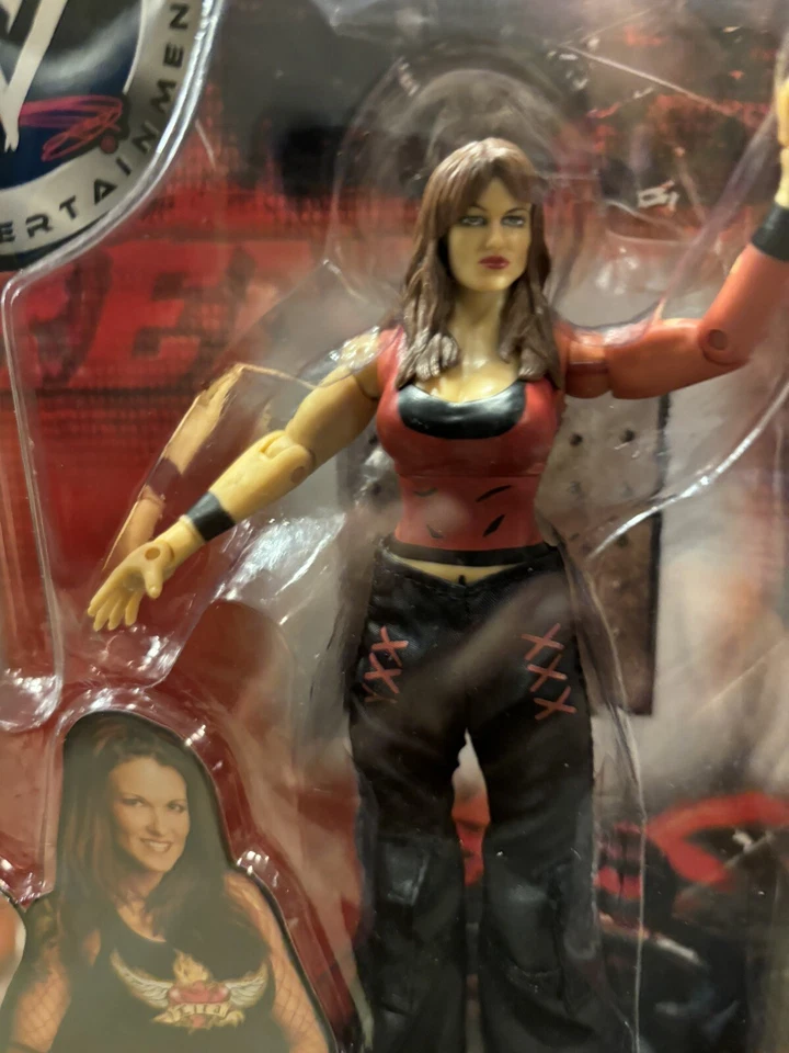 WWF Jakks PacificAdrenaline Serie 9 Matt Hardy y Lita Sellado de Fábrica  Foto 4 de 4