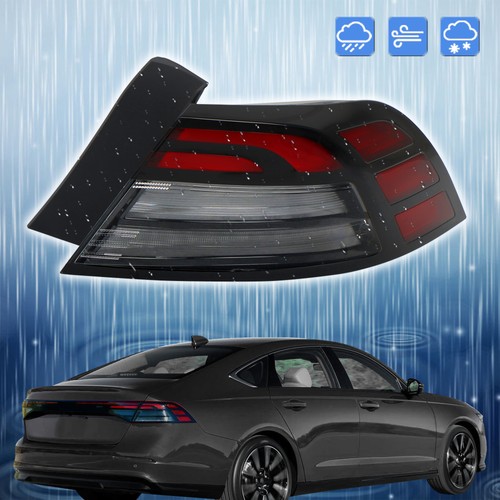 Rear Outer Tail Light Passenger RH Side Red Lens For Honda Accord 2023 2024 LED - Picture 12 of 13