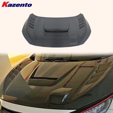 For Honda 17-21 Civic Fk8 Type R Hatchback Js Carbon Hood5 Door Hatch Only