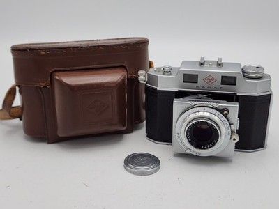Agfa Karat IV Rangefinder 35mm Film Camera w/ Solinar 50mm F2.8