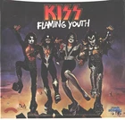 KISS-PICTURE SLEEVE + 45--(FLAMING YOUTH)--PS--PIC--SLV