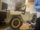 Tonka Vintage AA Wrecker Jeep Truck Pressed Steel White Collectible Diecast Toy