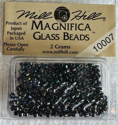 Mill Hill Magnifica Glass Beads 10007 Mercury New