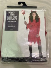 Suit Yourself DEVIOUS DEVIL Costume Dress Child Medium 8-10 - NEW 117