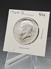 1964-D Kennedy Half Dollar 50c 90% Silver Coin Brilliant Uncirculated BU