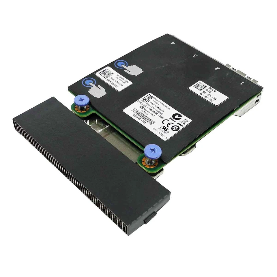DELL Intel I350/X520  2x10GbE + 2x1GbE Daughter Card 0C63DV  R630 R730 R620 R720 - Bild 3 von 3