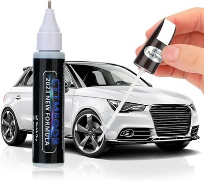 Car Scratch Repair Pen Touch Up Paint, Quick & Easy Solution for  Color: White