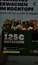 Hello Fresh Gutschein 125€