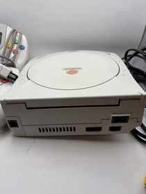 Sega Dreamcast Game Console Bundle HKT-3020 W/ 2 OEM Controllers - Tested