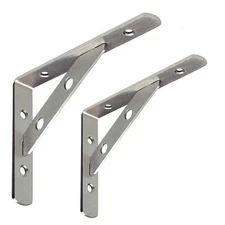 Heavy Duty Shelf Bracket, 6x4 Inch l Brackets, Shelf Corner Brace Joint Right...